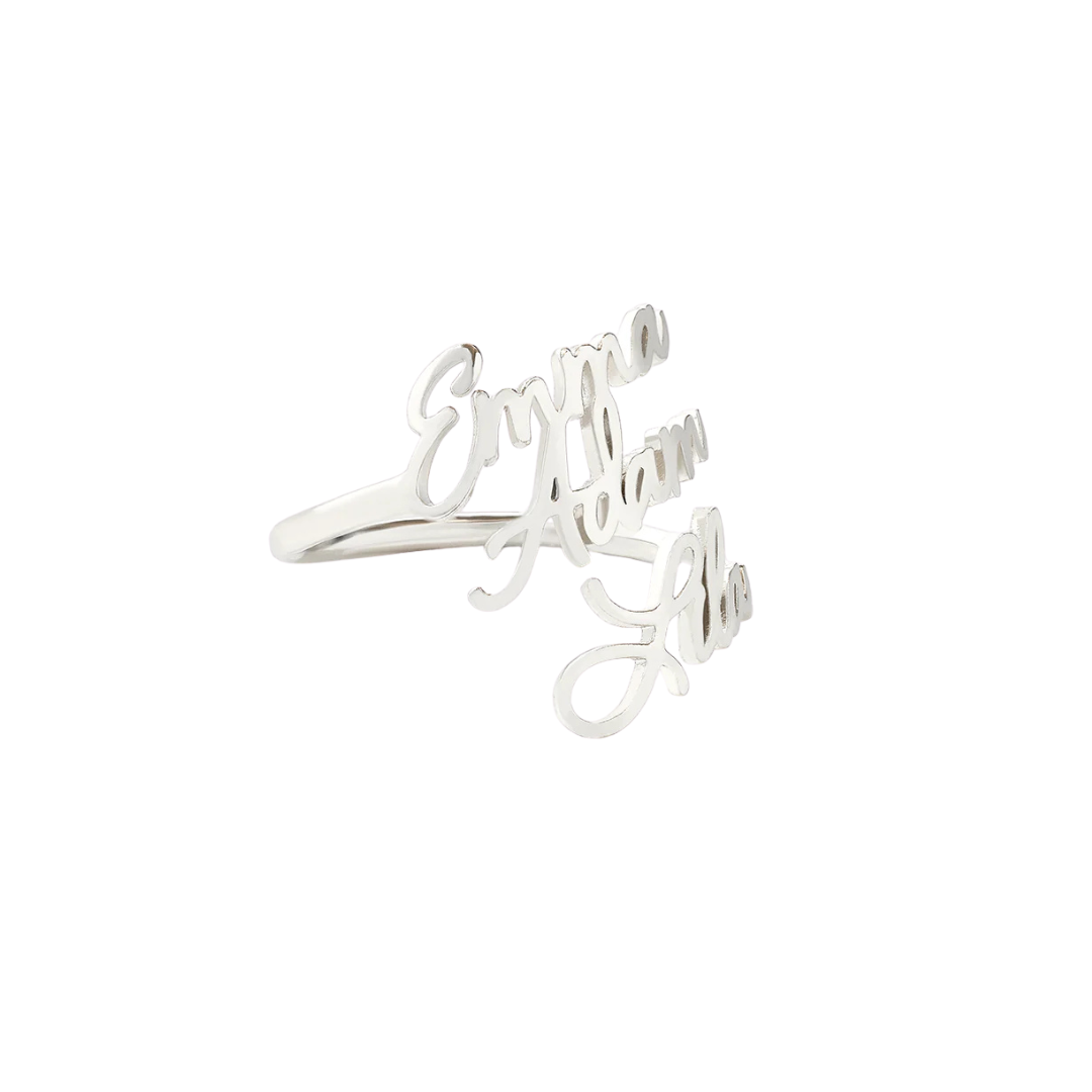 Personalized Name Ring