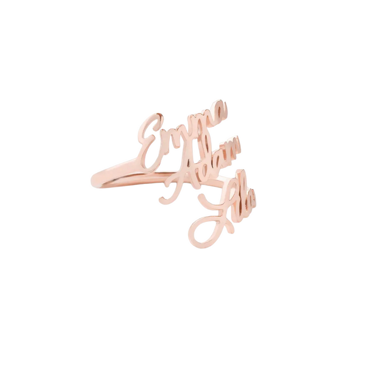 Personalized Name Ring