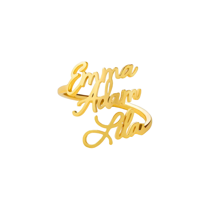 Personalized Name Ring
