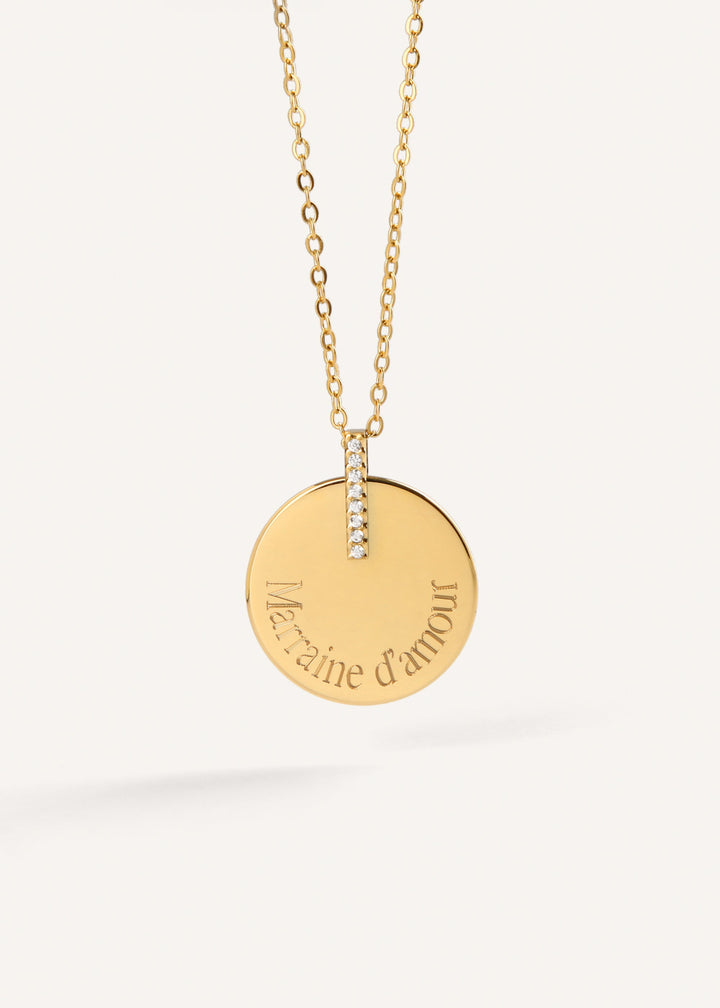 GRAVURE COLLIER SOMPTUEUX