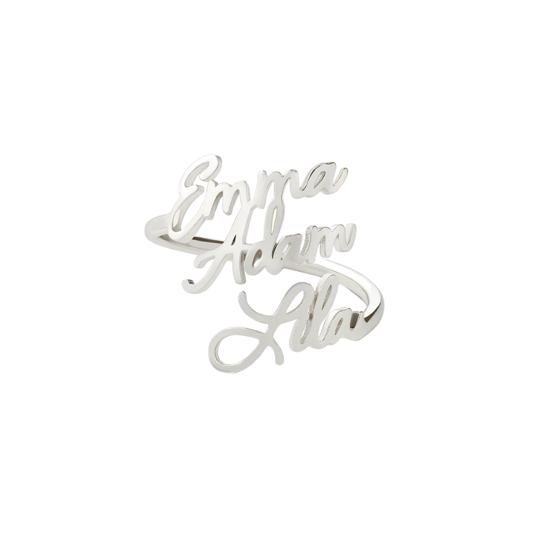 Personalized Name Ring
