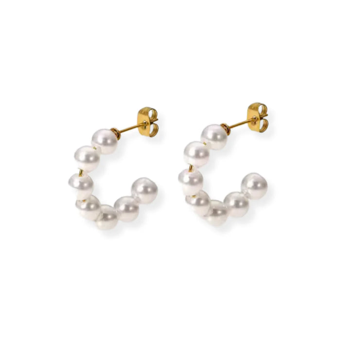 Pearl earrings