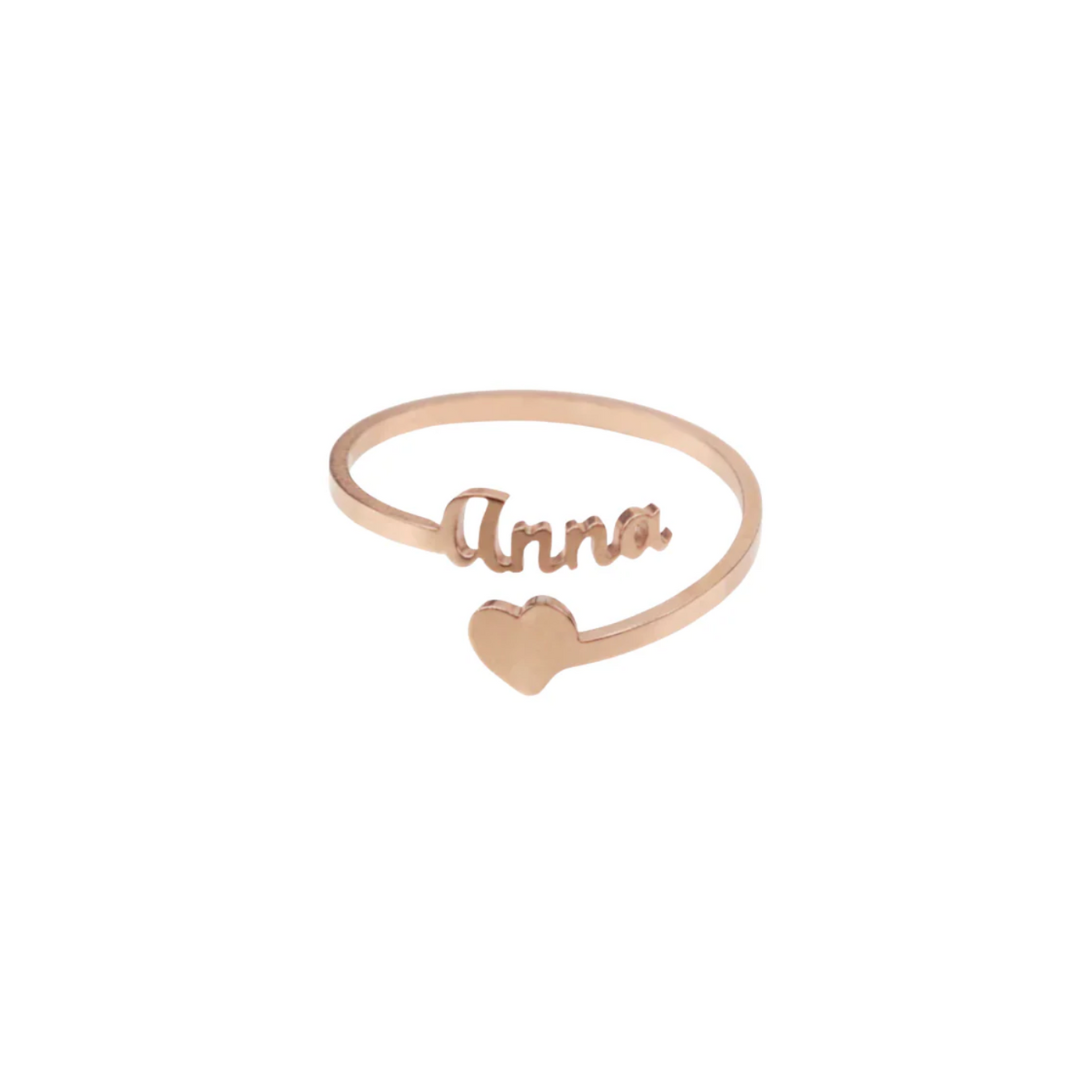 Personalized Name Ring