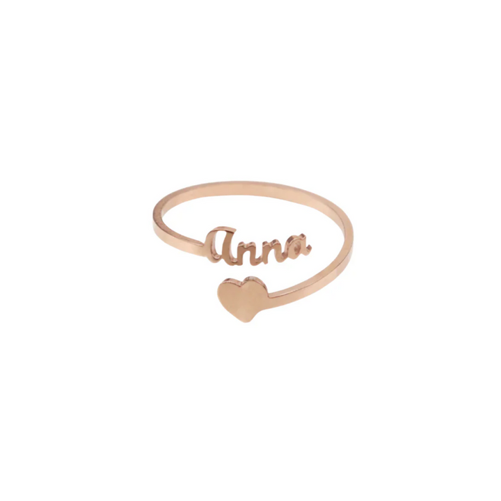 Personalized Name Ring