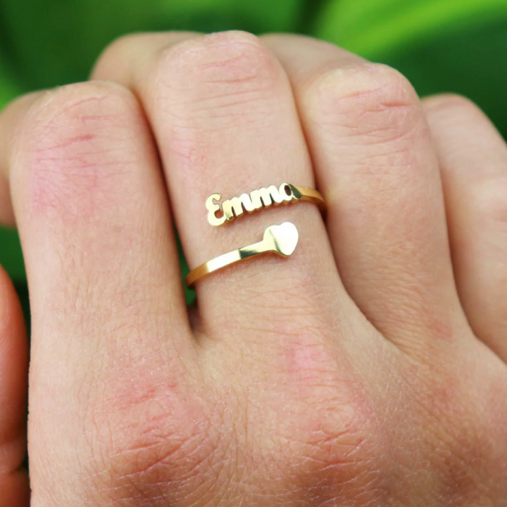 Personalized Name Ring