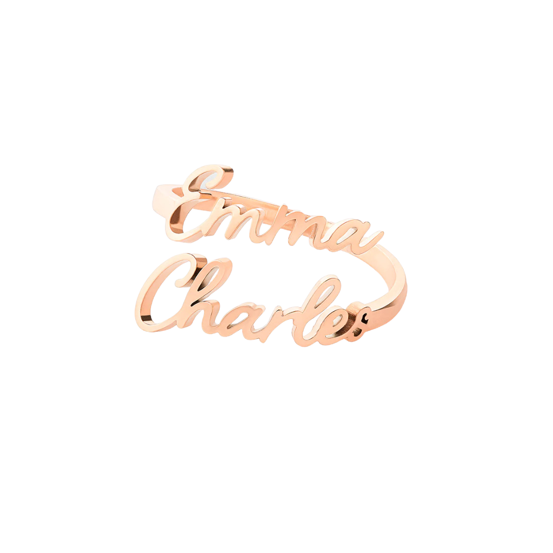 Personalized Name Ring