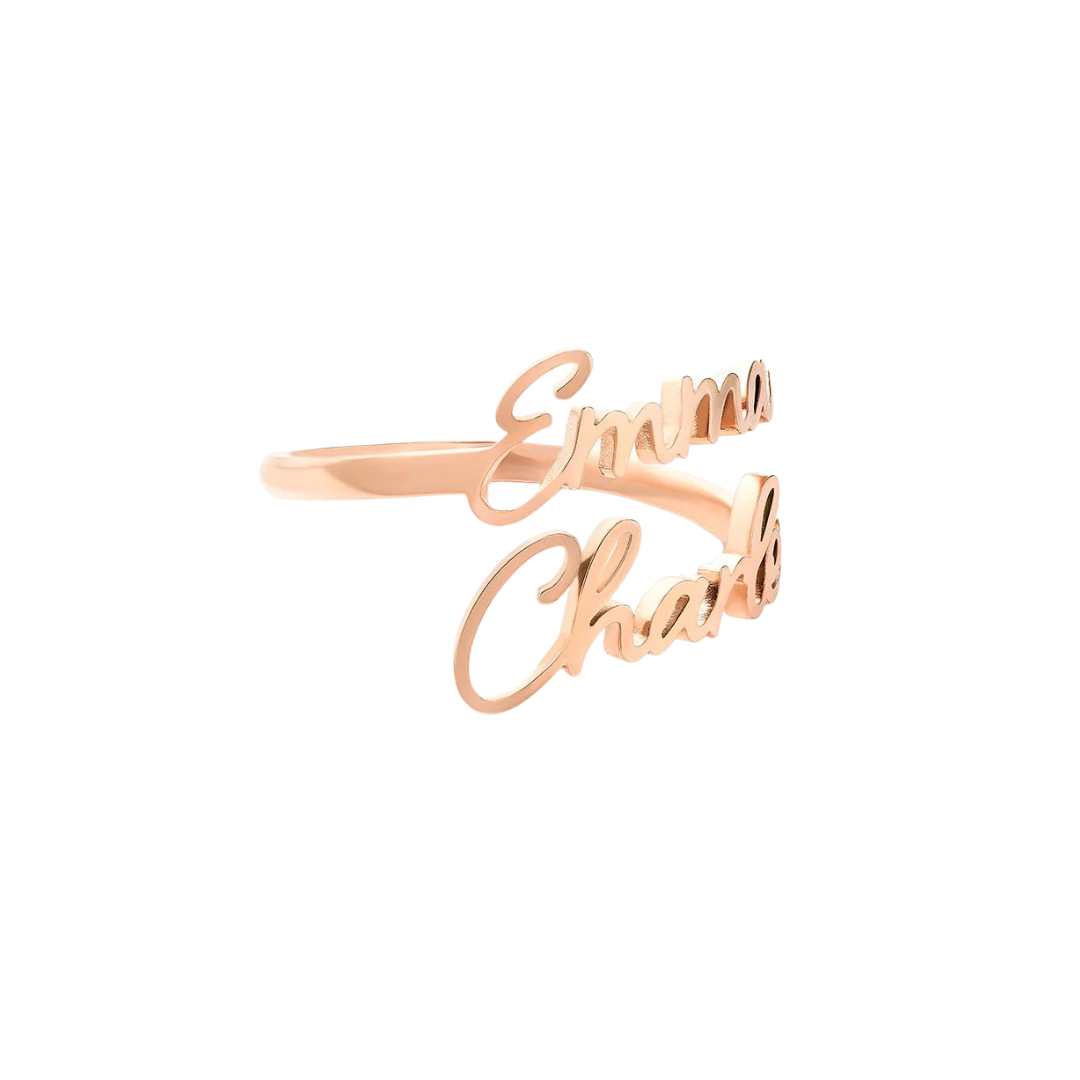Personalized Name Ring