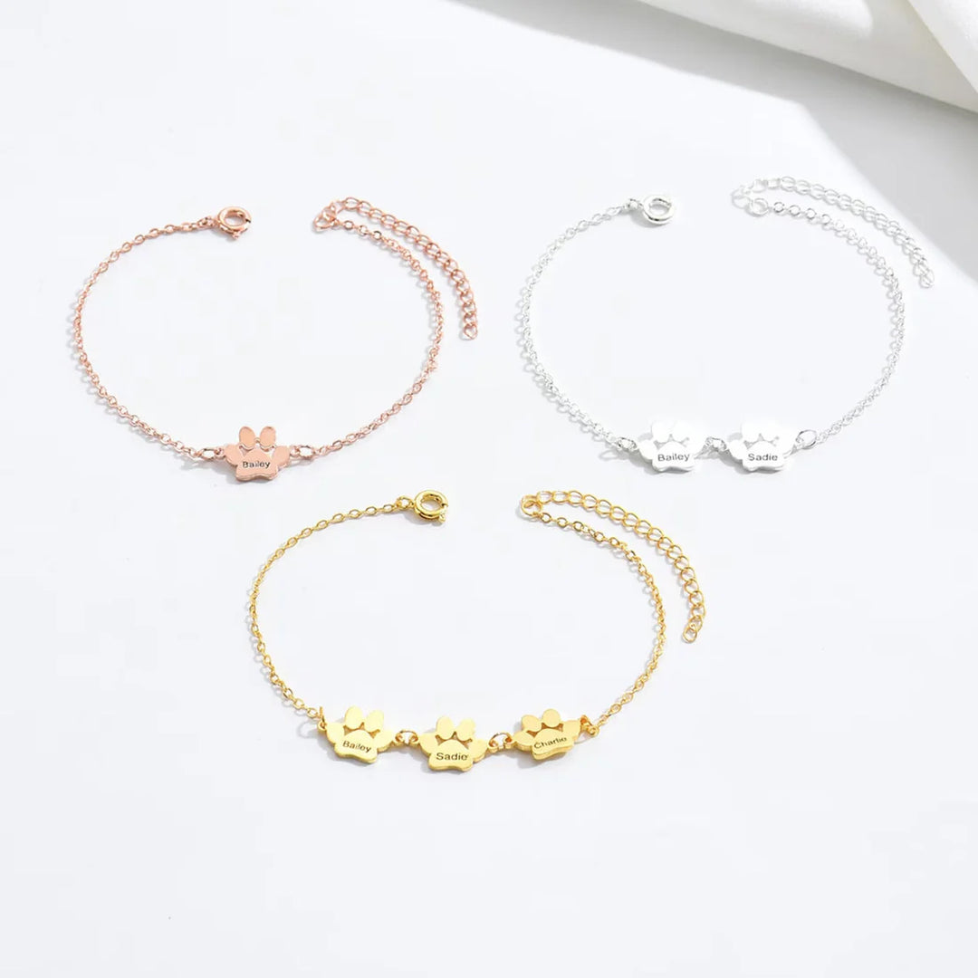 Customizable paw chain