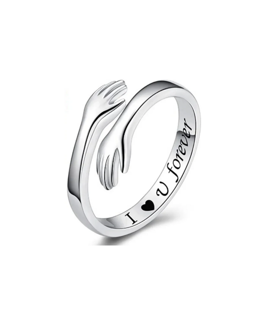 Bague câlin avec gravure