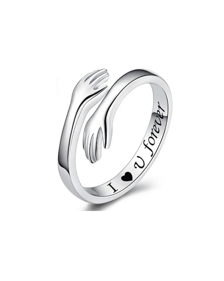 Bague câlin avec gravure