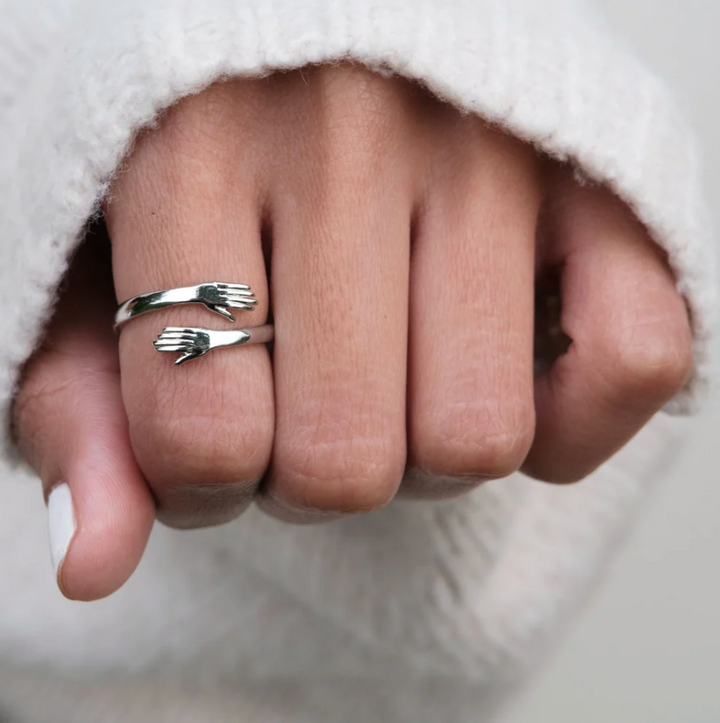 Bague câlin avec gravure